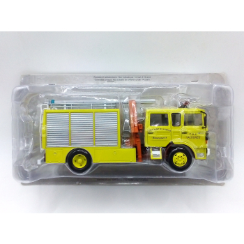 Renault JP13 Double Cabine Straż Pożarna Pomoc Drogowa 1989 - skala 1:43 - Hachette
